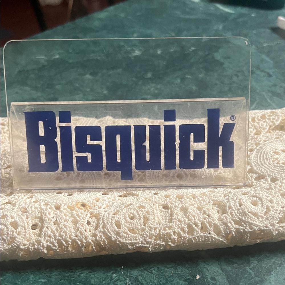 Bisquick Acrylic Sign